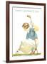 Happy Mother's Day, Woman Golfer-null-Framed Art Print