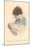 Happy Mothers Day, Mother with Baby-null-Mounted Art Print