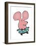 Happy Mr. Mouse-Carla Martell-Framed Giclee Print
