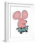 Happy Mr. Mouse-Carla Martell-Framed Giclee Print