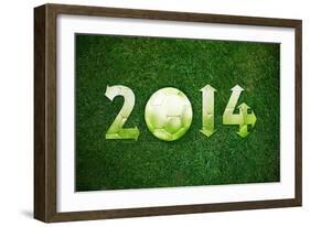 Happy New Sport Year-designsstock-Framed Art Print