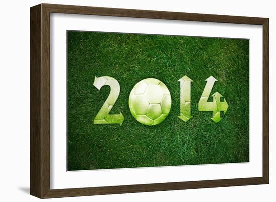 Happy New Sport Year-designsstock-Framed Premium Giclee Print