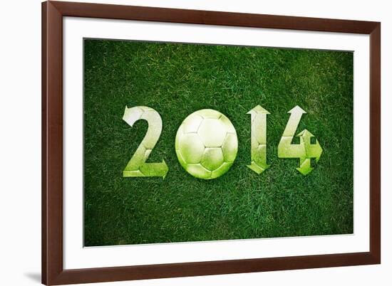 Happy New Sport Year-designsstock-Framed Art Print