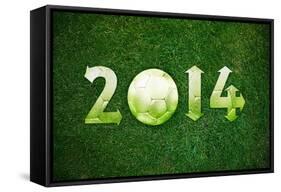 Happy New Sport Year-designsstock-Framed Stretched Canvas