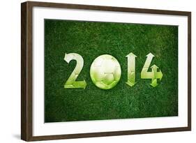 Happy New Sport Year-designsstock-Framed Art Print