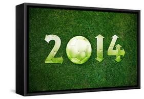 Happy New Sport Year-designsstock-Framed Stretched Canvas