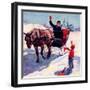 "'Happy New Year',"January 1, 1928-William Meade Prince-Framed Giclee Print