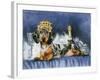 Happy New Year with Party Hat-Barbara Keith-Framed Giclee Print