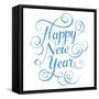 Happy New Year-foxysgraphic-Framed Stretched Canvas