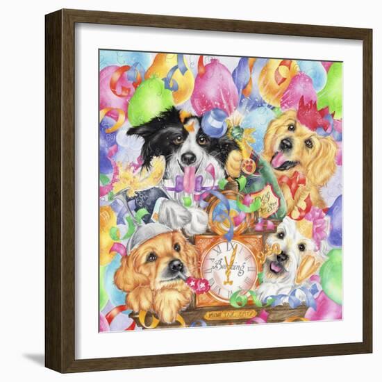 Happy New Year-Karen Middleton-Framed Giclee Print