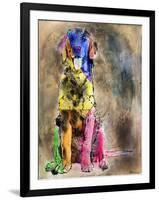 Happy No. 1-Marta Wiley-Framed Art Print