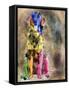 Happy No. 1-Marta Wiley-Framed Stretched Canvas