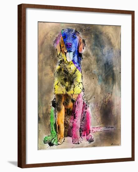 Happy No. 1-Marta Wiley-Framed Art Print