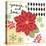 Happy Noel Poinsettia-Annie LaPoint-Stretched Canvas