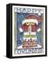 Happy Owladays-Shelly Rasche-Framed Stretched Canvas