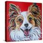 Happy Papillon-Carolee Vitaletti-Stretched Canvas