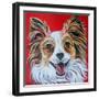 Happy Papillon-Carolee Vitaletti-Framed Art Print