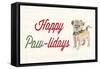 Happy Paw-lidays-Lanie Loreth-Framed Stretched Canvas