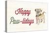 Happy Paw-lidays-Lanie Loreth-Stretched Canvas