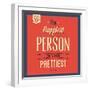 Happy Person-Lorand Okos-Framed Art Print