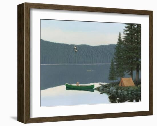 Happy Place IV-James Wiens-Framed Art Print