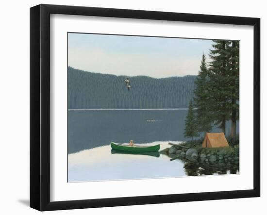 Happy Place IV-James Wiens-Framed Art Print