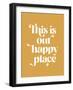 Happy Place No2-Beth Cai-Framed Giclee Print