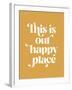Happy Place No2-Beth Cai-Framed Giclee Print