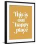 Happy Place No2-Beth Cai-Framed Giclee Print