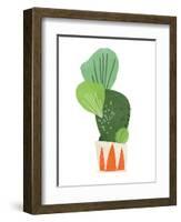 Happy Plants I-June Erica Vess-Framed Art Print