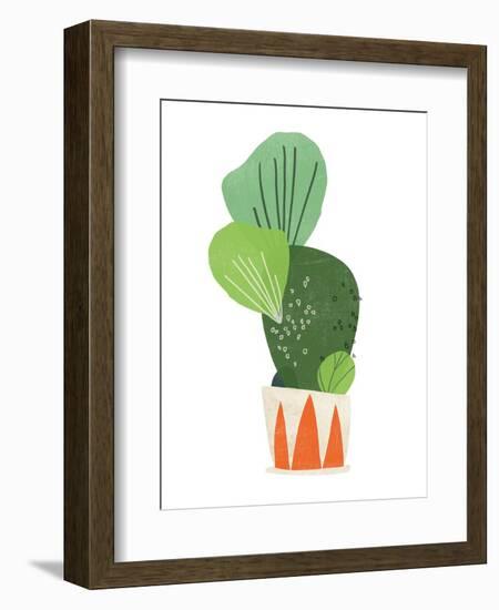 Happy Plants I-June Erica Vess-Framed Art Print