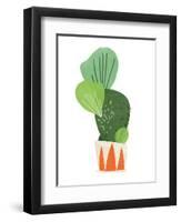 Happy Plants I-June Erica Vess-Framed Art Print