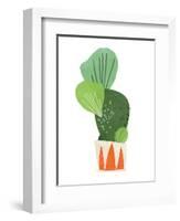 Happy Plants I-June Erica Vess-Framed Art Print