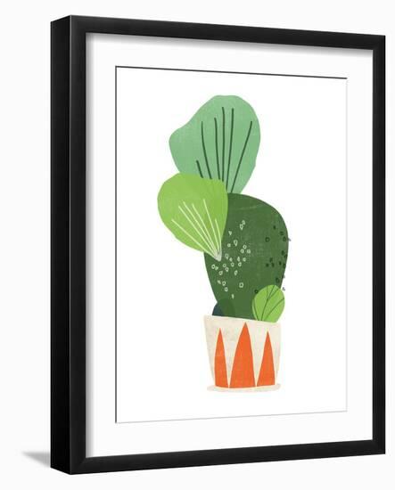 Happy Plants I-June Erica Vess-Framed Art Print