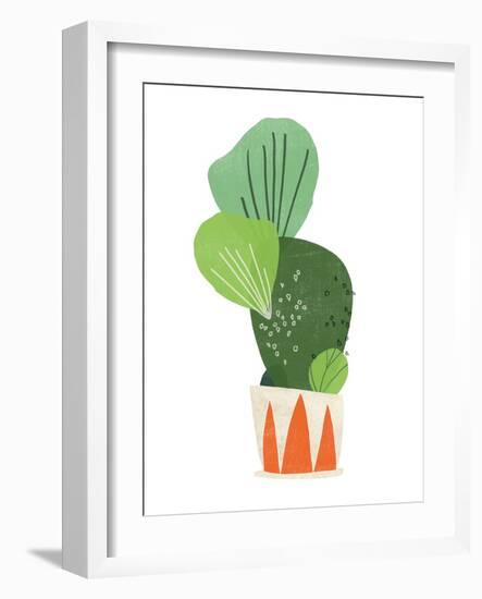 Happy Plants I-June Erica Vess-Framed Art Print