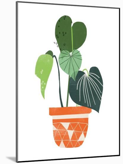 Happy Plants II-June Erica Vess-Mounted Art Print