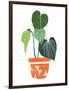 Happy Plants II-June Erica Vess-Framed Art Print