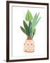 Happy Plants III-June Erica Vess-Framed Art Print