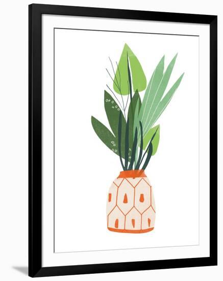 Happy Plants III-June Erica Vess-Framed Art Print