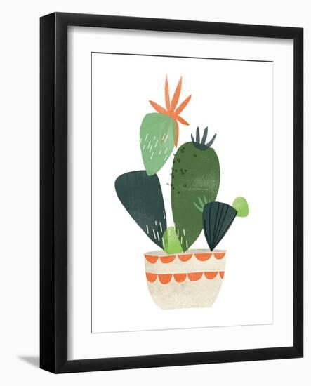 Happy Plants IV-June Erica Vess-Framed Art Print