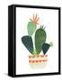 Happy Plants IV-June Erica Vess-Framed Stretched Canvas