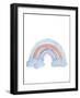 Happy Rainbow-PI Juvenile-Framed Art Print