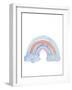 Happy Rainbow-PI Juvenile-Framed Art Print