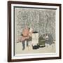 Happy Rats, 1828-Keisai Eisen-Framed Giclee Print