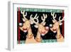 Happy Reindeer-Valarie Wade-Framed Giclee Print