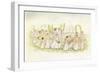 Happy returns of the day' by Kate Greenaway-Kate Greenaway-Framed Giclee Print