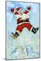 Happy Santa-David Cooke-Mounted Giclee Print