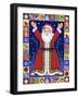 Happy Santa-Kimura Designs-Framed Giclee Print