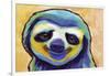 Happy Sloth-Corina St. Martin-Framed Giclee Print
