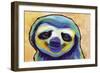 Happy Sloth-Corina St. Martin-Framed Giclee Print